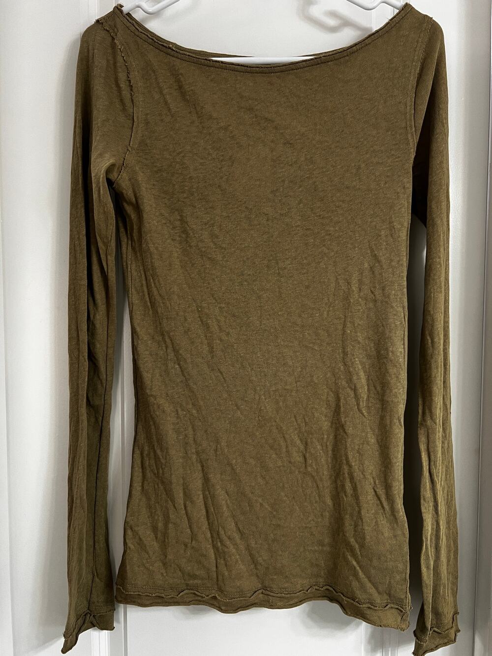 NWT We The Free Boatneck Layering Top | Python | Size S